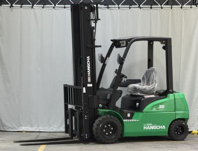 NEW FORKLIFT CPD35-XD6-SI21 FINGERTIP FP 6,0 M TRIPLEX SOLID TYRES