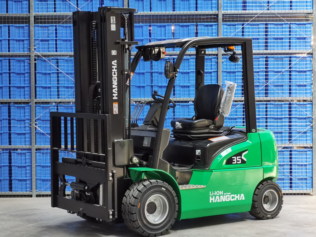 NEW FORKLIFT CPD35-XD6-SI21 LEVER SS 4,8 M TRIPLEX NM