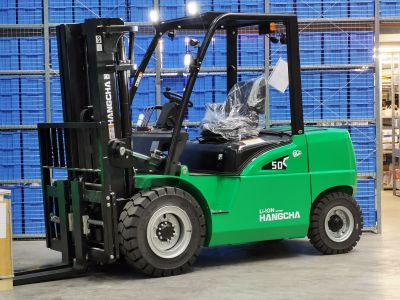 NEW FORKLIFT CPD50-XEY2-SI 4.8M TRIPLEX SSFP LEVER SE
